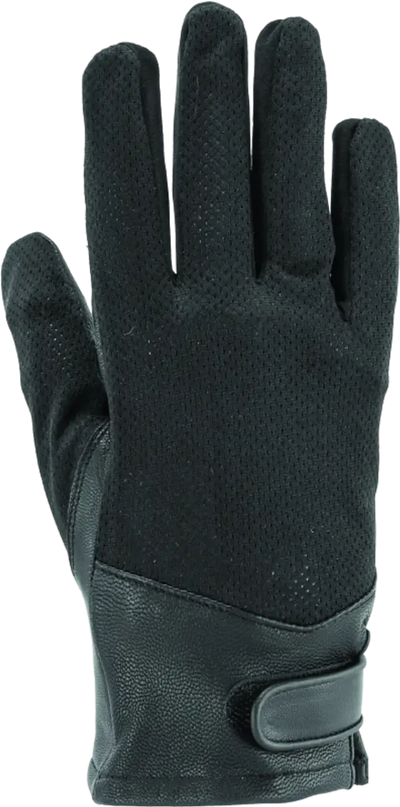 Black River Road Pecos leather mesh women’s gloves for stylish riding comfort