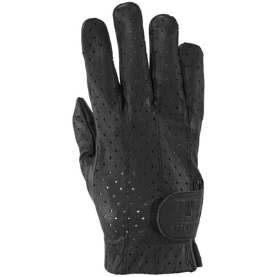 Black leather golf glove from River Road Tucson, Tucson leather perforated style