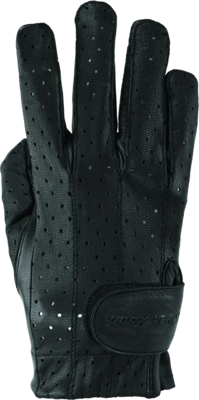 Black River Road Tucson leather perforated glove for women in XL size