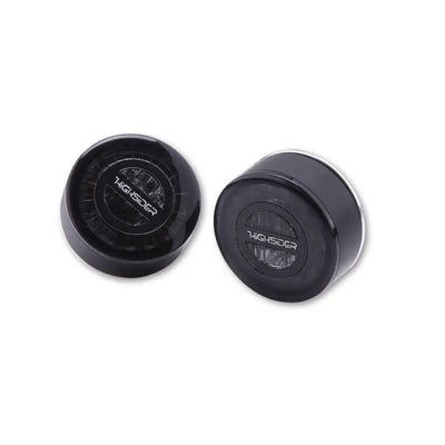 Rocket Ts/Tail/Brake Light Pair Smoked Lens Black 
