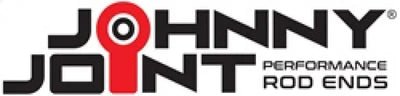 Johnny Joint logo on RockJock JL/JT Johnny Joint Control Arms Front Lower Adjustable Pair