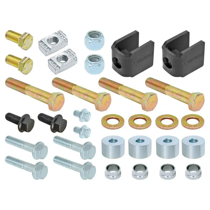 RockJock 2019+ Jeep Gladiator JT Antirock Sway Bar Kit Mounting Hardware Pack (Rear) - RockJock