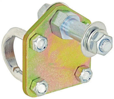 RockJock Steering Stabilizer Shock Bracket Kit Fits 1 1/4in Rods Included in CE-9701 - Truck & Automotive
