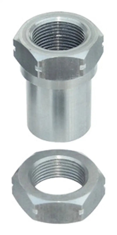 RockJock Threaded Bung With Jam Nut 1 1/4in-12 LH Thread Set - Truck & Automotive