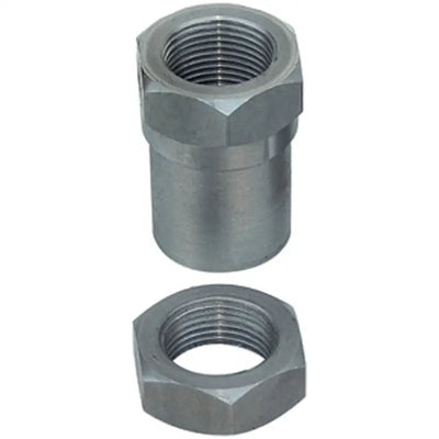 RockJock Threaded Bung With Jam Nut 1in-14 RH Thread Set - Truck & Automotive