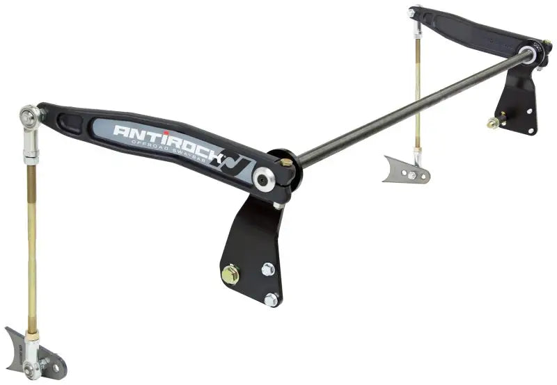 RockJock TJ/LJ Antirock Sway Bar Kit Rear Bolt-On Mounts: Weld-On Axle Tab Forged Arms - Truck & Automotive