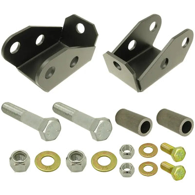 RockJock TJ/LJ Shock Mount Extensions Rear Lower w/ Hardware Pair - Truck & Automotive