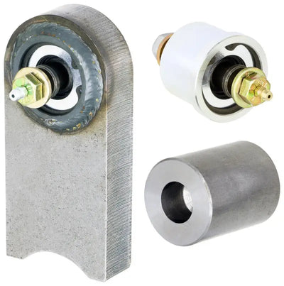 RockJock TJ/LJ/XJ/MJ Johnny Joint Kit Front End Housing 30 or 44 w/ 7/16in Thru Bolts - Truck & Automotive