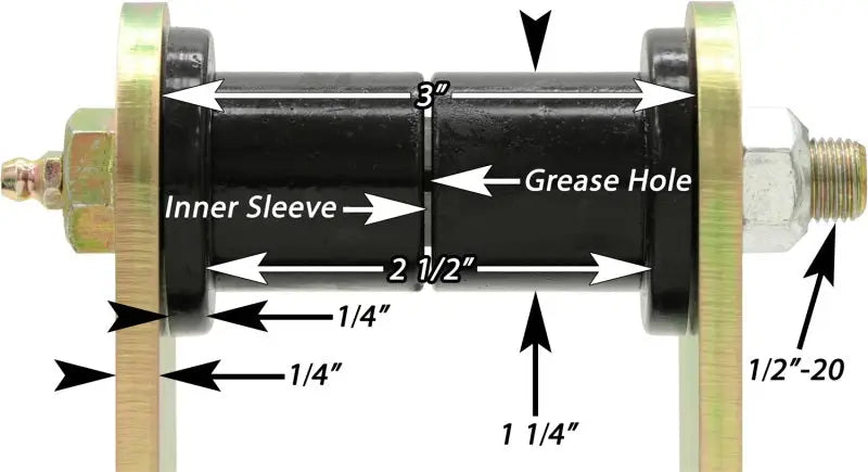 RockJock YJ Boomerang Leaf Spring Shackles Rear w/ Urethane Bushings HD Greasable Bolts Pair - Truck & Automotive