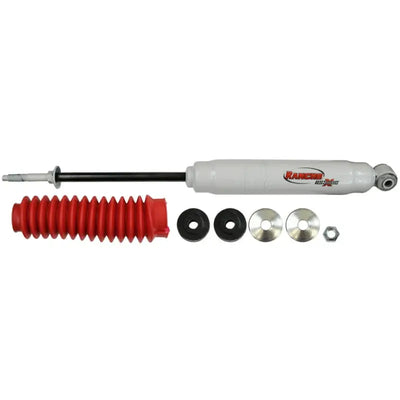 RS55197 Rancho Rs5000X Shock for enhanced off-road and on-road performance, featuring advanced suspension technology, progressive engagement valving, nitrogen gas charged design, twin-tube construction, and a protective boot, ideal for RV, automotive, powersports, off-road, marine, exterior, truck accessories, interior, truck bed, and RV parts, AVADA - Best Sellers, Must Haves