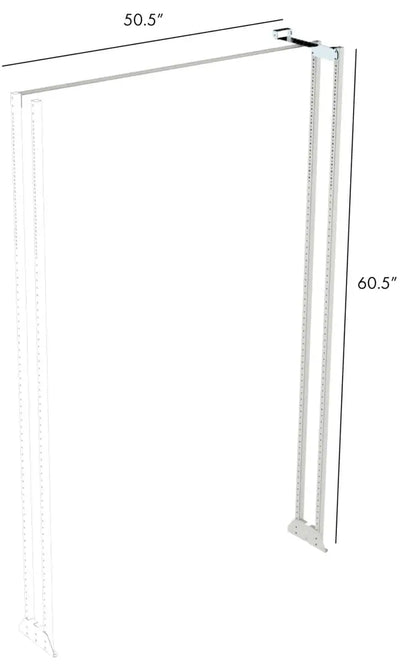 RSSFR/HD/120/1539 Rolacase Shelving Start Frame 12-Series Low - Van Storage System Shelf Support