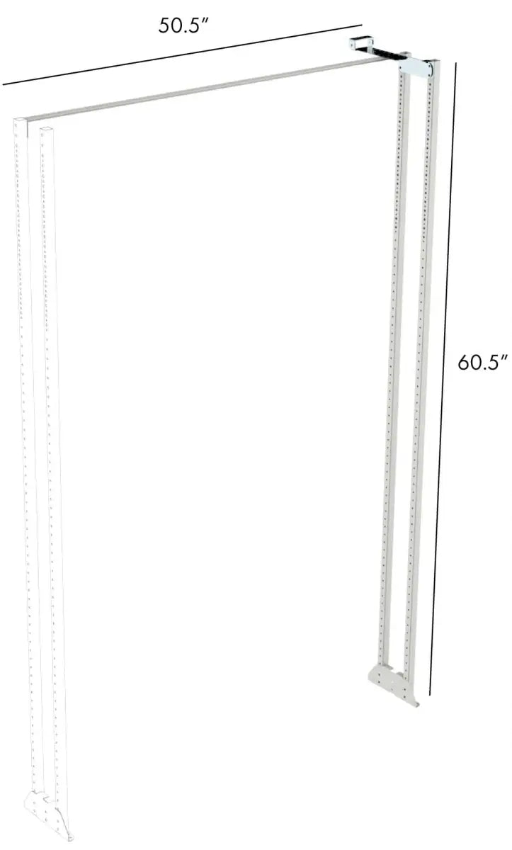 RSSFR/HD/120/1539 Rolacase Shelving Start Frame 12-Series Low - Van Storage System Shelf Support