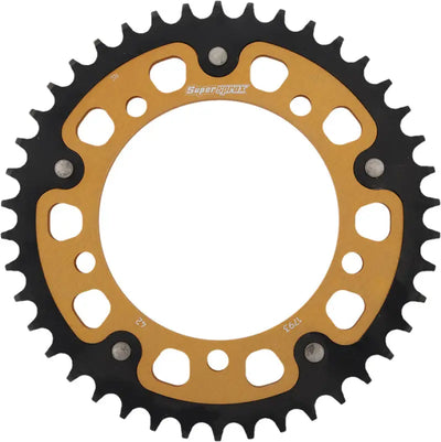 RST-1793-42-GLD Rear Stealth Sprocket Alu/Stl 42t 520 Gld Hay/Suz/Tri 