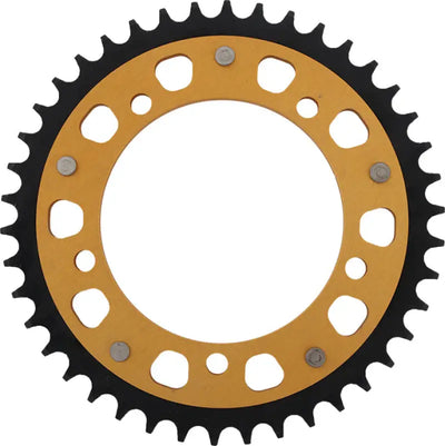 RST-1793-42-GLD Rear Stealth Sprocket Alu/Stl 42t 520 Gld Hay/Suz/Tri 