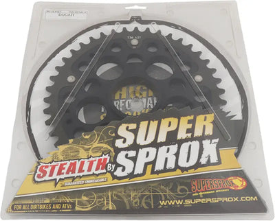 RST-736-43-BLK Rear Stealth Sprocket Alu/Stl 43t 520 Blk Duc 