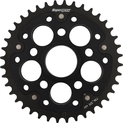 RST-736525-40-BLK Rear Stealth Sprocket Alu/Stl 40t 525 Blk Duc 
