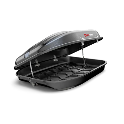 RT10D Penda Duraliner 10 Cf Roof Top Cargo Box, water-resistant, durable construction, open display, ample storage capacity, easy installation, secure locking mechanism.