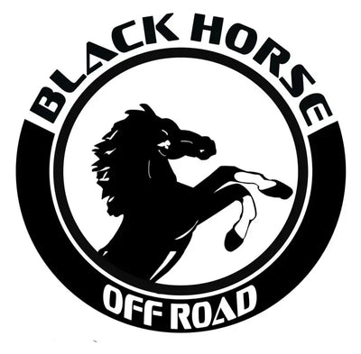 RU-FOF116-B Black Horse Rugged Heavy Duty Grille Guard