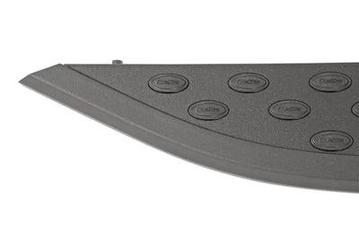 Running Board Powder Coated; Black; Aluminum; Unlighted; Requires Mounting Kit Depending On Application Only If Listed