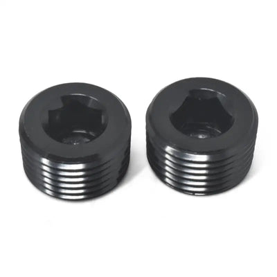 Russell Performance 1/8in Allen Socket Pipe Plug (Black) - 662033