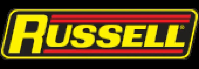 Russell Performance -10 AN Black Straight Full Flow Hose End - 610045