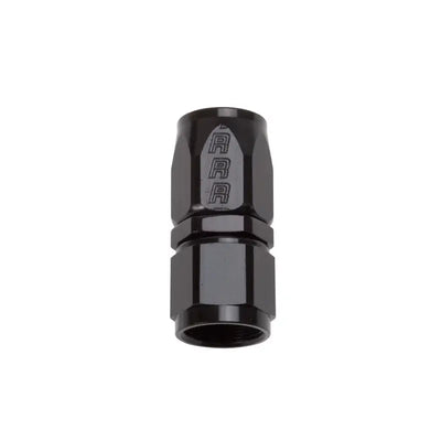 Russell Performance -4 AN Black Straight Full Flow Hose End - 610015