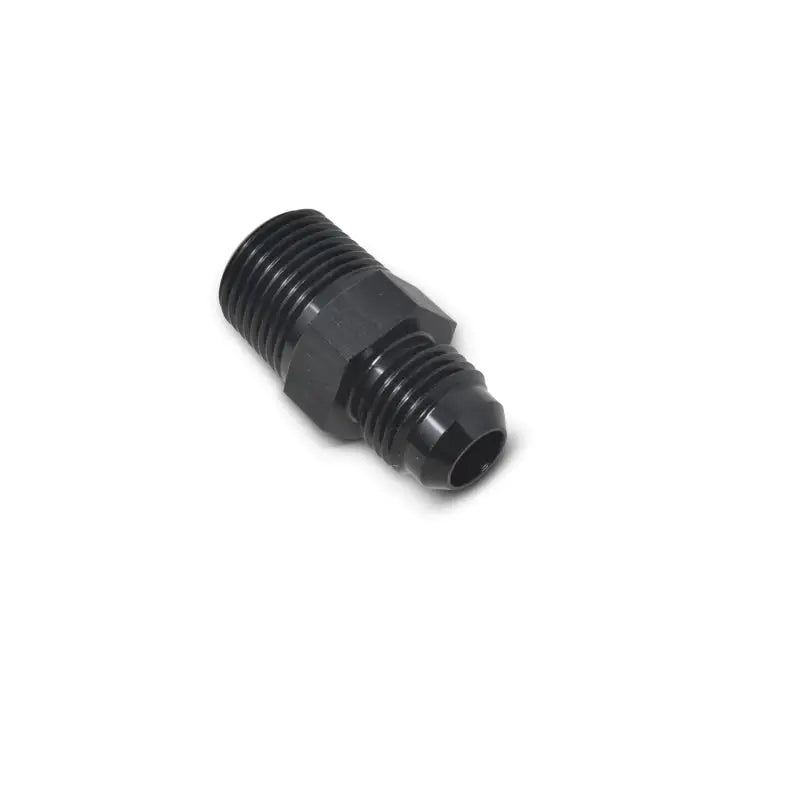Russell Performance -6 AN to 3/8in NPT Straight Flare to Pipe (Black) - 660463