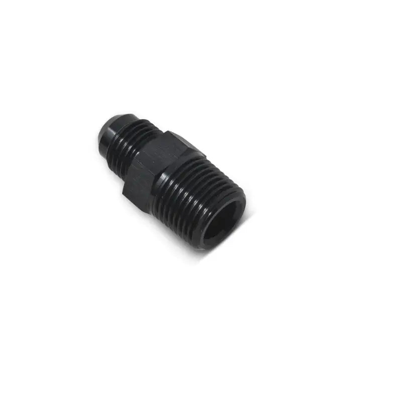 Russell Performance -6 AN to 3/8in NPT Straight Flare to Pipe (Black) - 660463
