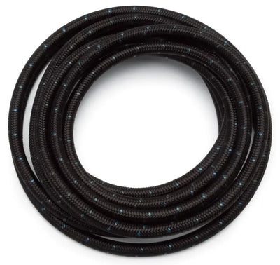 Russell Performance -6 AN ProClassic Black Hose (Pre-Packaged 6 Foot Roll) - Truck & Automotive