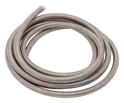 Russell Performance -6 AN ProFlex Stainless Steel Braided Hose (Pre-Packaged 50 Foot Roll) - 630270