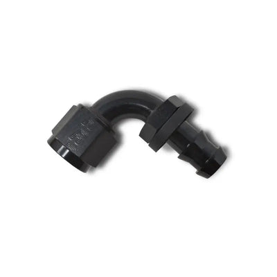 Russell Performance -6 AN Twist-Lok 90 Degree Hose End (Black) - 624163