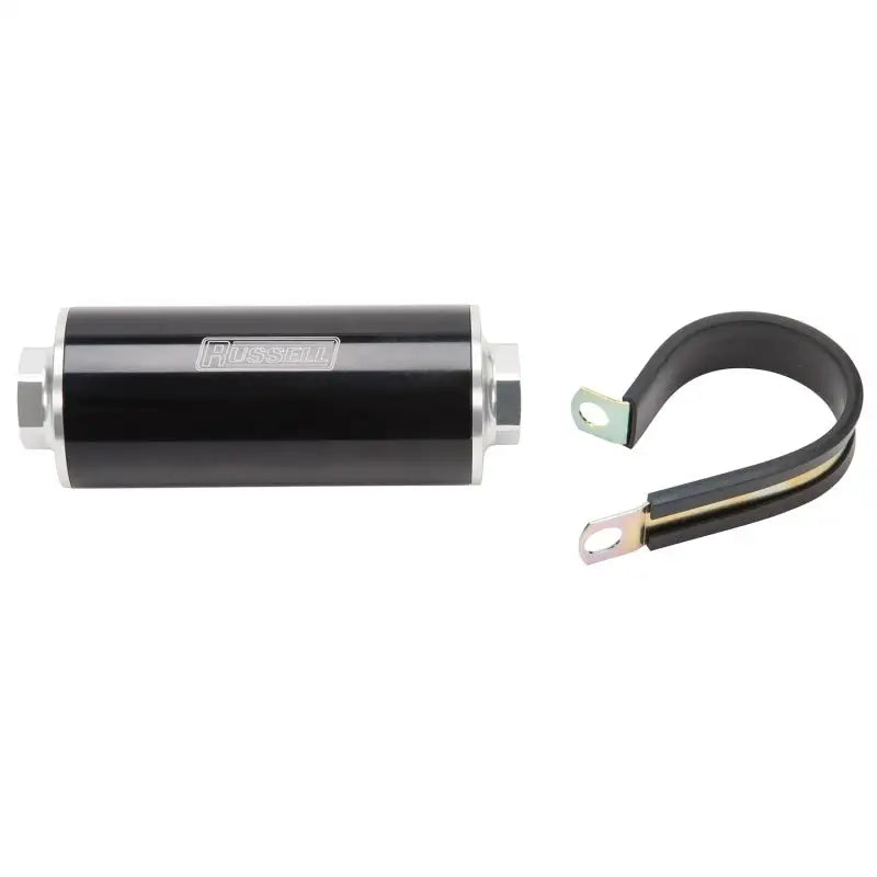 Russell Performance Anodized Aluminum (12in Length -10 male inlet/outlet) - 649250