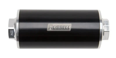 Russell Performance Anodized Aluminum (12in Length -10 male inlet/outlet) - 649250