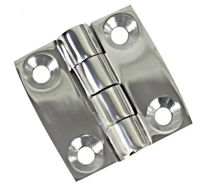 "S-3030C Whitecap Nylon Door Hinge 3 X 1-1/2 (Black) with sleek black finish and durable nylon construction for smooth and quiet door operation."