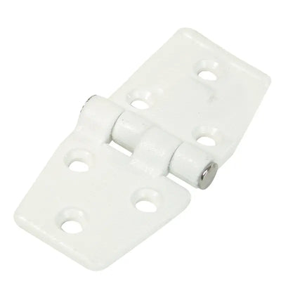 S-3031C Whitecap Nylon Door Hinge in white, 3 x 1-1/2 inches, high-quality and durable for smooth door operation.