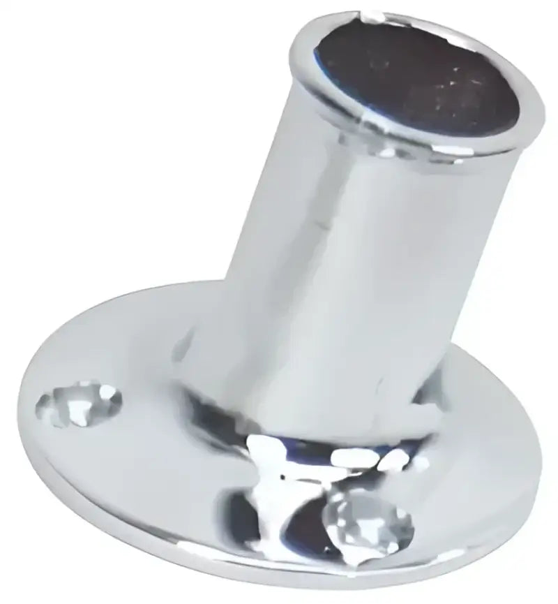 S-5003C Whitecap C.P. Brass Flagpole Socket 1-1/4’ - Mount