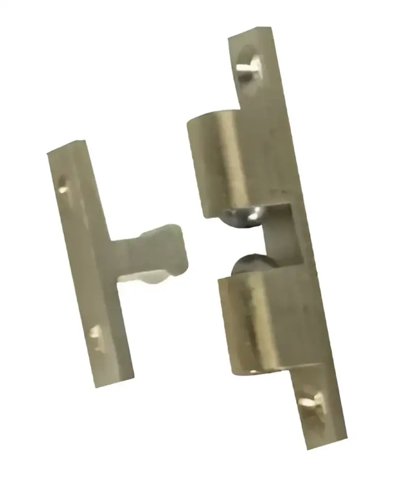 S-5032C Whitecap Brass Stud Catch 1-15/16", secure brass closure for boat cabinets and drawers, ensures stability in rough waters.