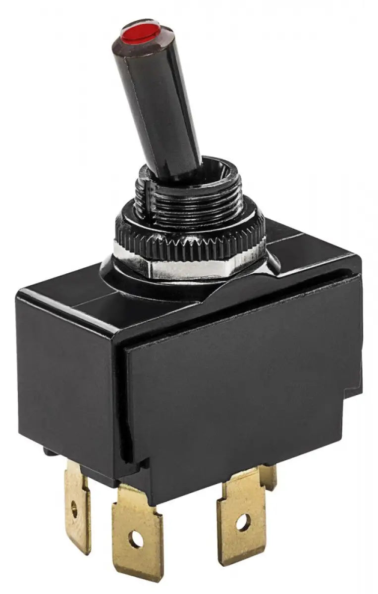 S-7056C Whitecap Lighted Tip Toggle Switch (Mom. On/) for marine vessels with stylish lighted tip and durable construction.
