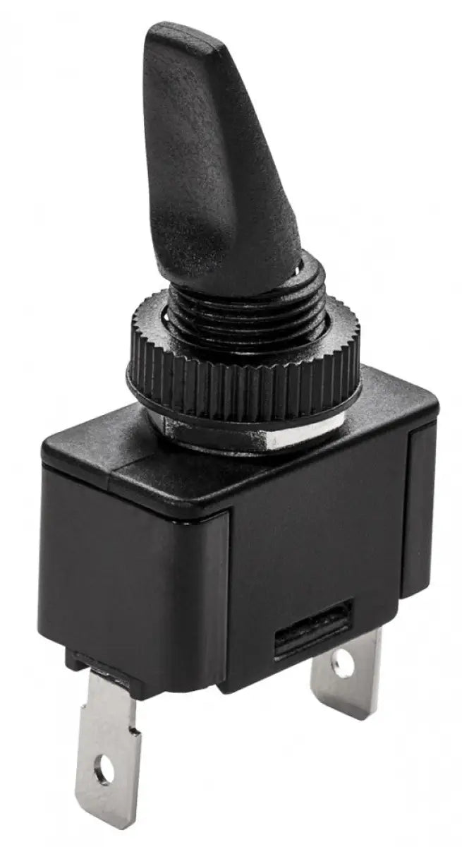 S-8076C Whitecap Black Toggle Switch (On/Off) - Multi Purpose