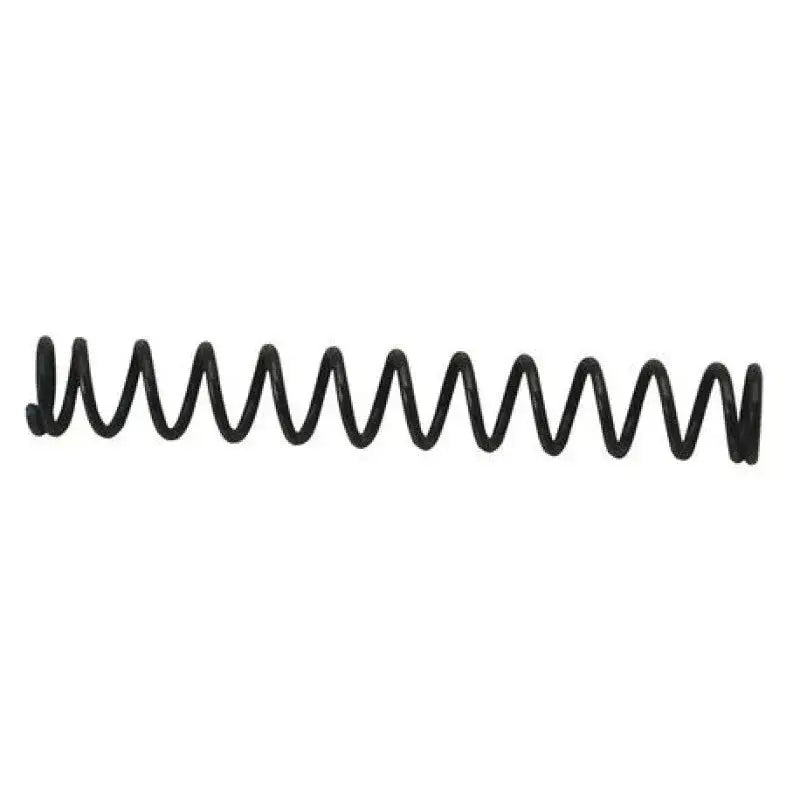 Black metal compression spring for oil pump relief valve in S&S Cycle 36-99 BT Oil Pump