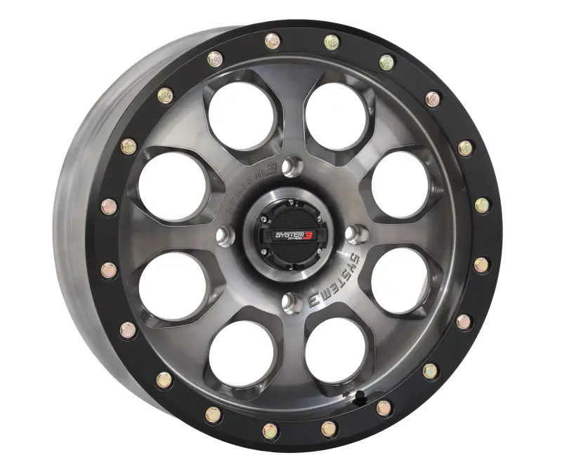 Sb7 Bl Wheel 18x7 4 + 3 ( + 20mm) 5/4.5 Matte Titanium - Powersports