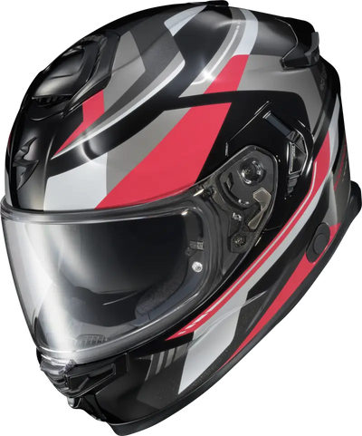 Exo Eclipse Full Face Helmet Lunar Red/White/Black Lg - SCORPION EXO