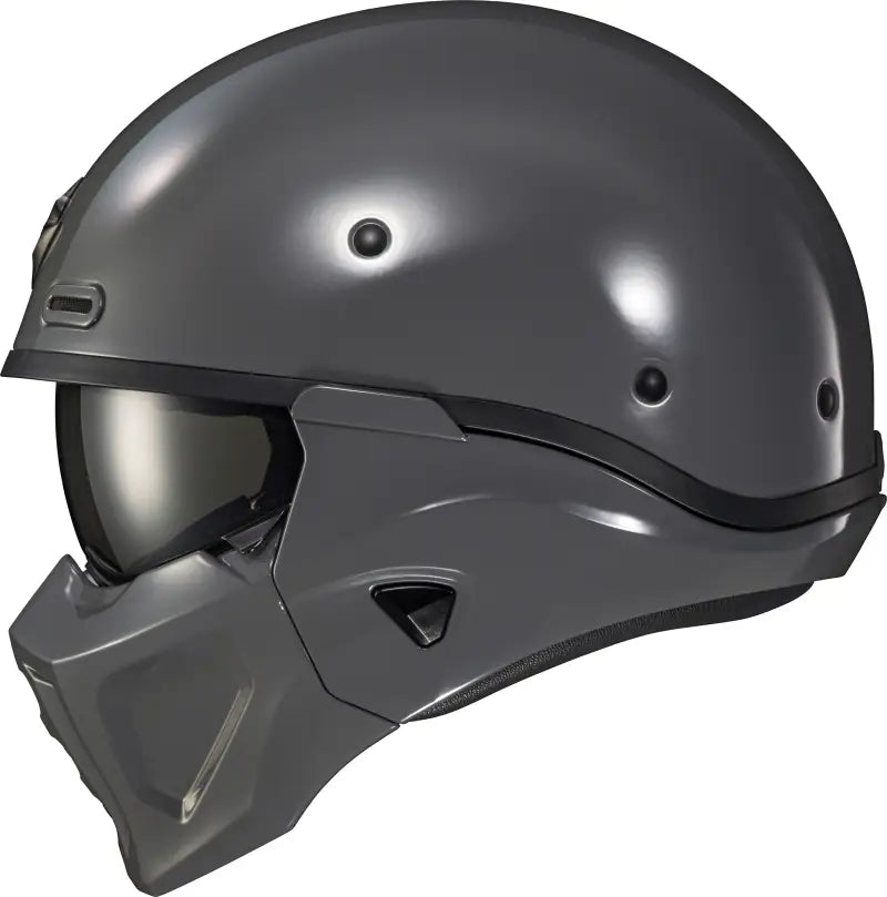 Covert X Open Face Helmet Cement Grey Xl