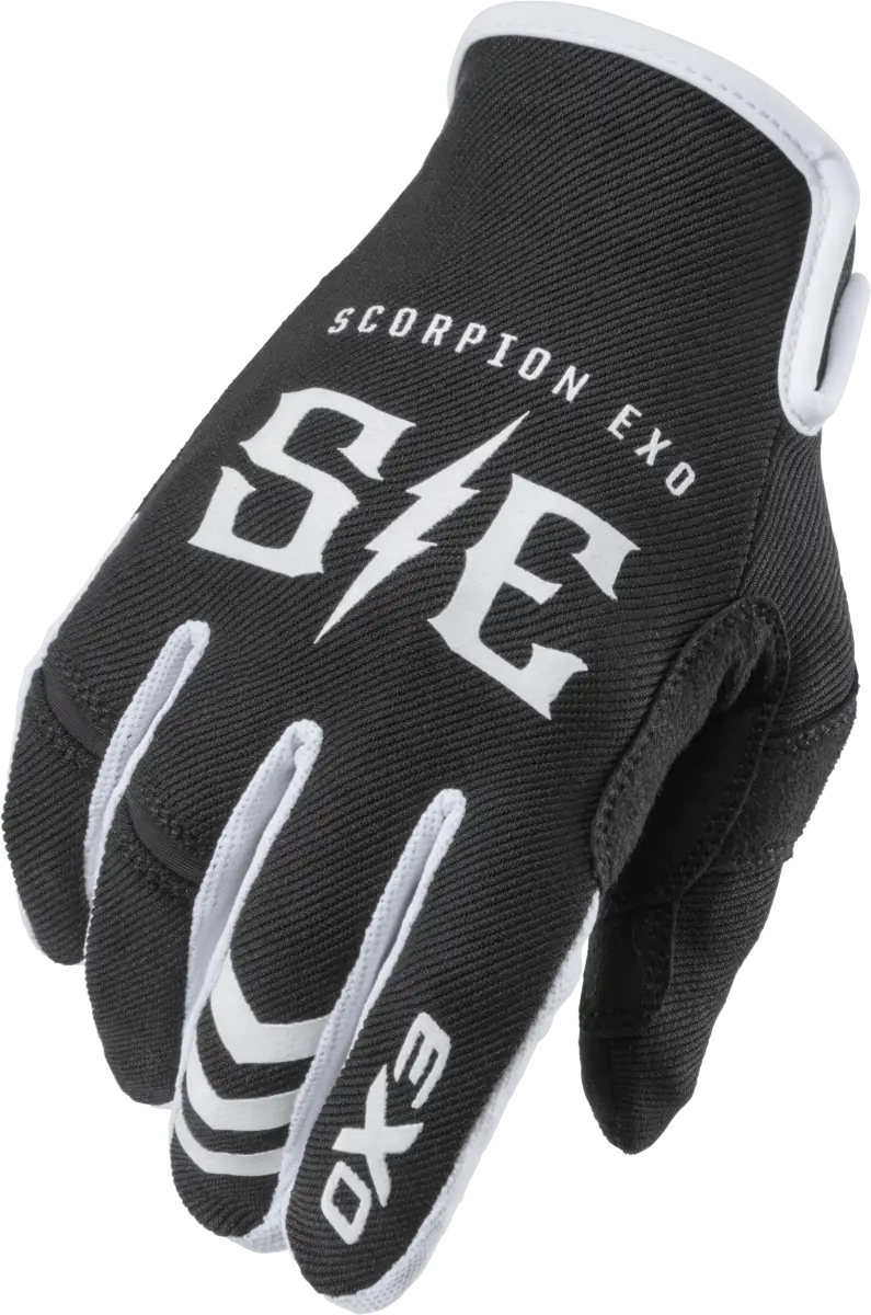 Scorpion Exo G44-067 Air-Stretch Gloves Charge Black/Teal 2X
