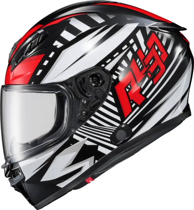 Exo R430 Full Face Helmet Head Trip Red Sm - SCORPION EXO