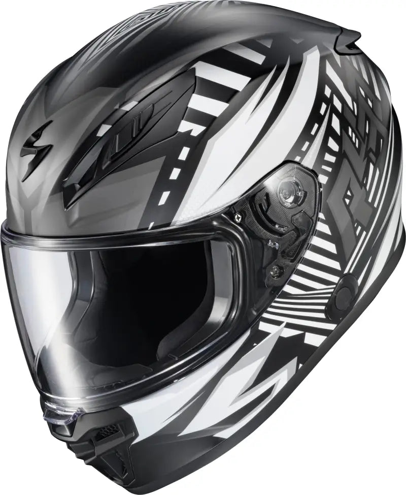 Exo R430 Full Face Helmet Head Trip Grey Sm - SCORPION EXO