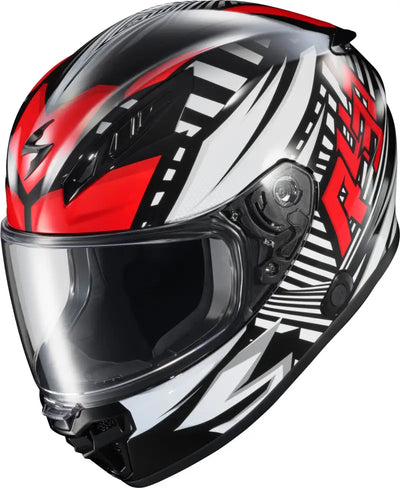 Exo R430 Full Face Helmet Head Trip Red Md - SCORPION EXO