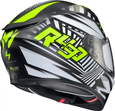 Exo R430 Full Face Helmet Head Trip Hi Viz Md - SCORPION EXO