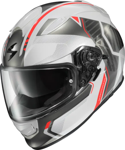 Ryzer Full Face Helmet Switch White/Grey Md - SCORPION EXO