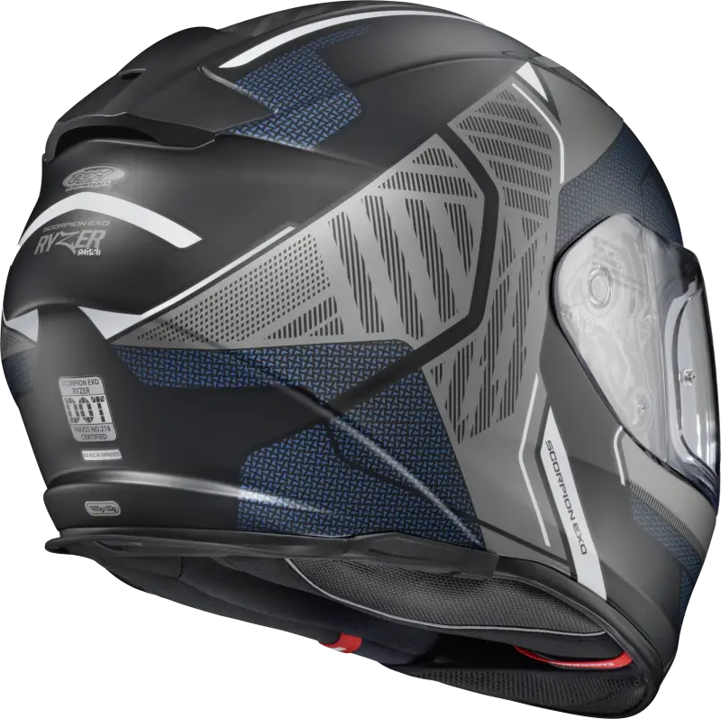 Scorpion EXO Ryzer Phantom Large Full Face Motorcycle Helmet - SCORPION EXO